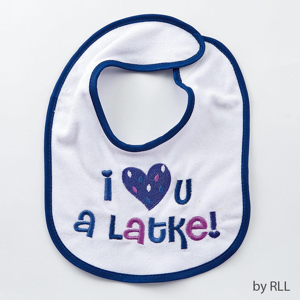 I Love You A Latke Bib